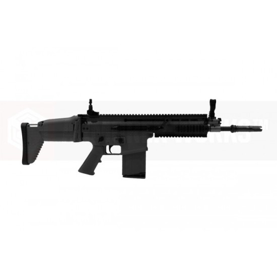CYBERGUN / WE-TECH FN SCAR-H MK17 CQC GAS BLOWBACK RIFLE - BK