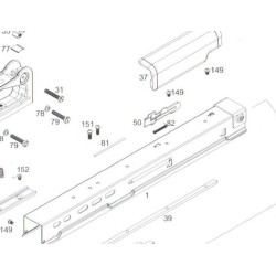 WE L85 GBBR Original Replacement Part #82