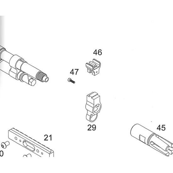 WE M14 EBR Original Replacement Part #48