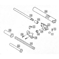 WE 1911 ORIGINAL PART - #27 - HOP UP RIGHT UNIT