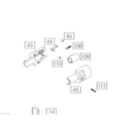 WE M4 (OB) GBB Replacement Part # 111 - Hop Up Unit Screw