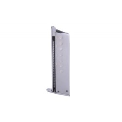 WE 13RD P38 FULL METAL GBB MAGAZINE - SILVER