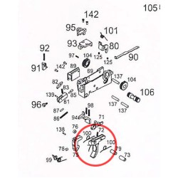 WE G39 / G36 ORIGINAL REPLACEMENT PART #70 - TRIGGER