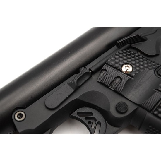 WE GALAXY 1911 SERIES GAS BLOWBACK PISTOL - BLACK