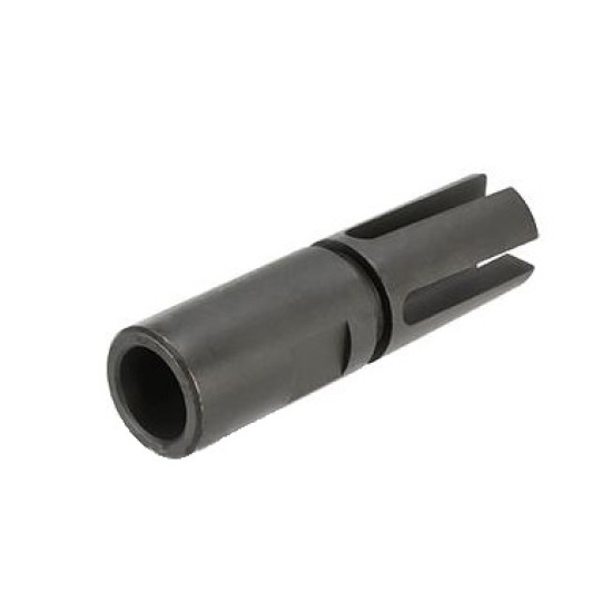 WE M14 EBR CNC Steel Flash Hider 14mm CCW