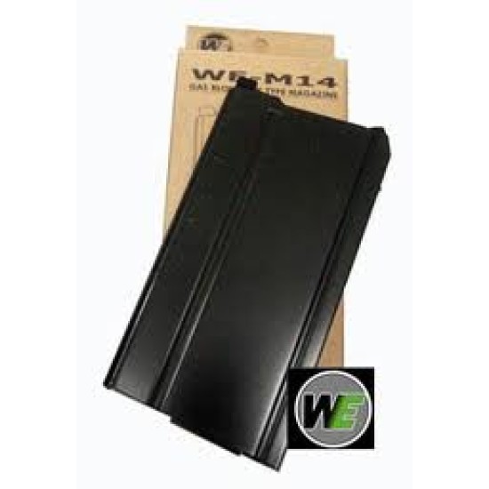 WE 20RDS GAS MAGAZINE FOR WE M14 RIFLE OPEN BOLT VER.
