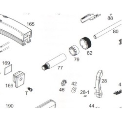 WE MP5K REPLACEMENT PART #77 - OUTER BARREL