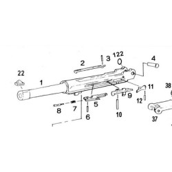 WE P08 / LUGER ORIGINAL PART #22 - FRONT SIGHT