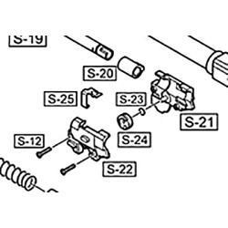 WE P226 PART # S-12, 21, 22, 23, 24 HOP UP UNIT
