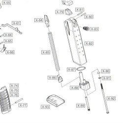 WE XDM ORIGINAL REPLACEMENT PART #X-84- FOLLOWER
