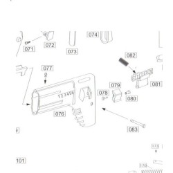 WE SCAR-L MK16 / SCAR-H MK17 Stock Pad Pin - Part 83