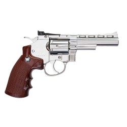 Win Gun Model 701 4" CO2 Revolver - Silver