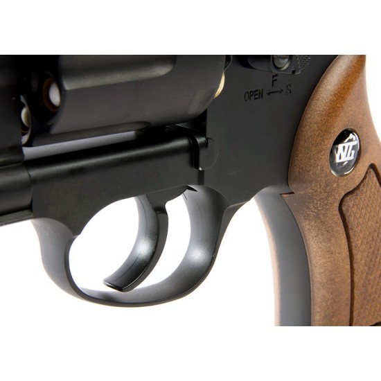 Win Gun Model 733 2" Sub-Nose CO2 Revolver - Black