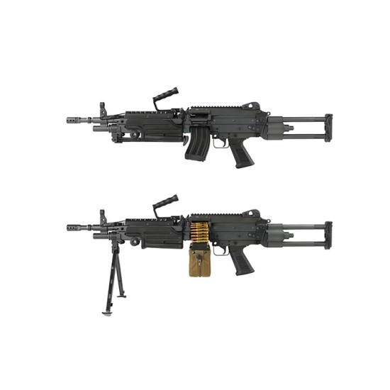 [Pre-Order] Cybergun FN Licensed M249 SAW Paratrooper LMG AEG w/ Dual Motor