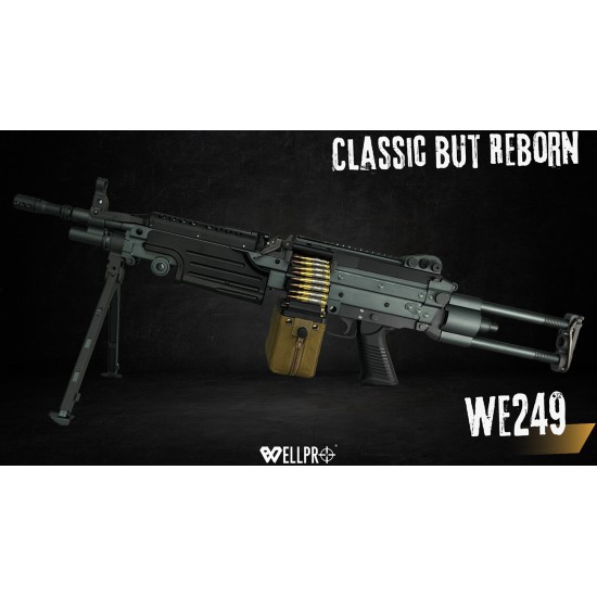 [Pre-Order] Cybergun FN Licensed M249 SAW Paratrooper LMG AEG w/ Dual Motor