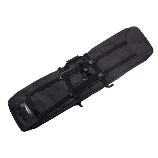 Tactical 120CM Rifle Carry Bag with shoulder straps - Black