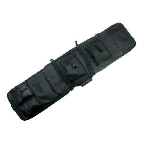 Tactical 120CM Rifle Carry Bag with shoulder straps - Black