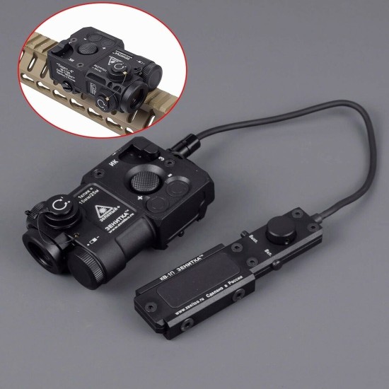 Sotac Gear Z Style Perst-4 Rifle Green and IR Laser Aiming Module with KV-5PU Switch
