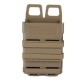 Tactical 5.56mm M4 M16 FastMag Molle Clip Magazine Pouch TAN 