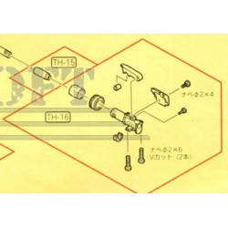 Tokyo Marui M1A1 Replacement Part TH-16 - Hop Up Chamber Set